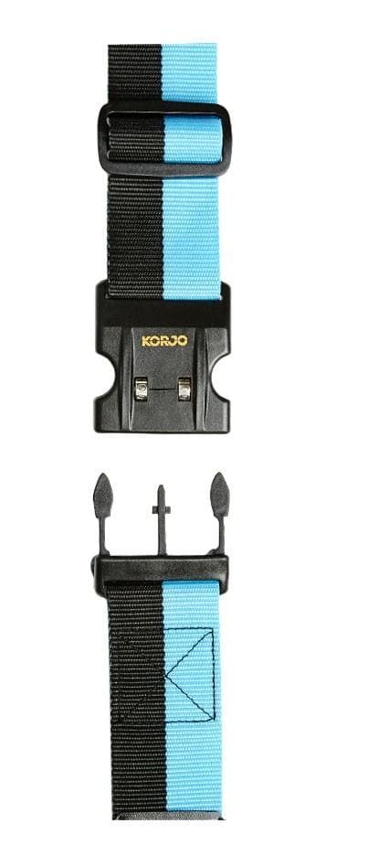 KORJO Deluxe Luggage Strap 166cm Long with Combination Lock LSC96