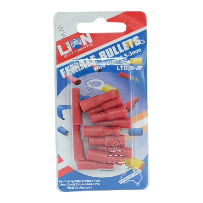 LION Female Bullet Terminals LT039 - JF
