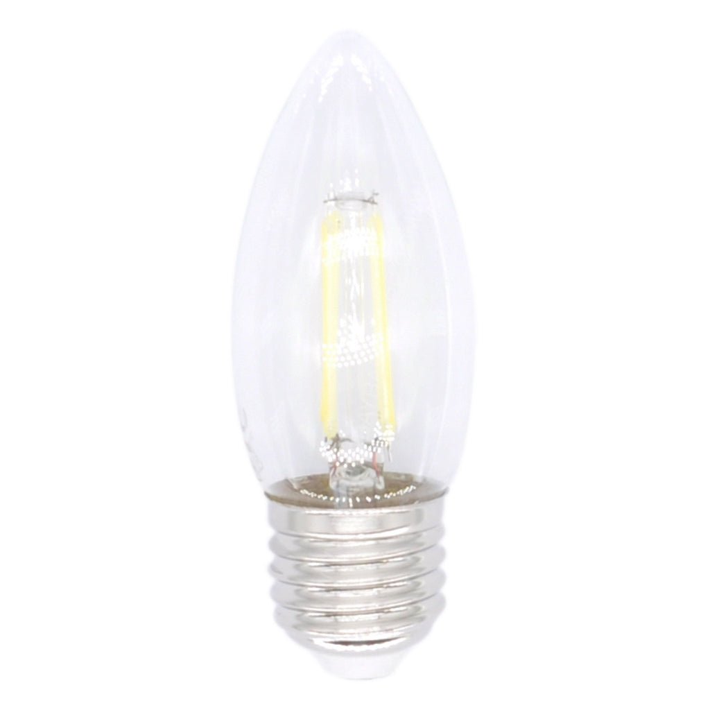 Lusion Candle Filament LED Light Bulb E27 240V 4W C/DL 20245
