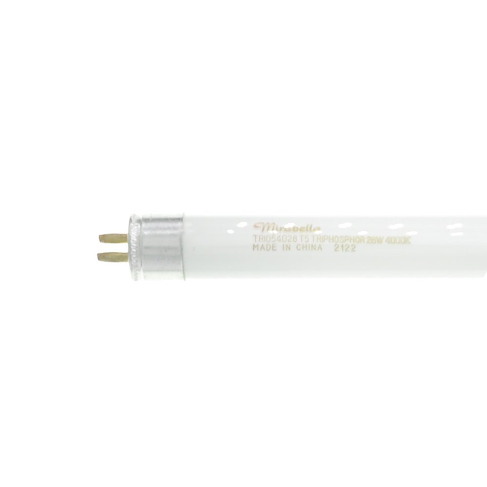 Mirabella T5 Tri-Phosphorous Fluorescent Tube Cool White 28W 1150mm TRI054028 - Double Bay Hardware