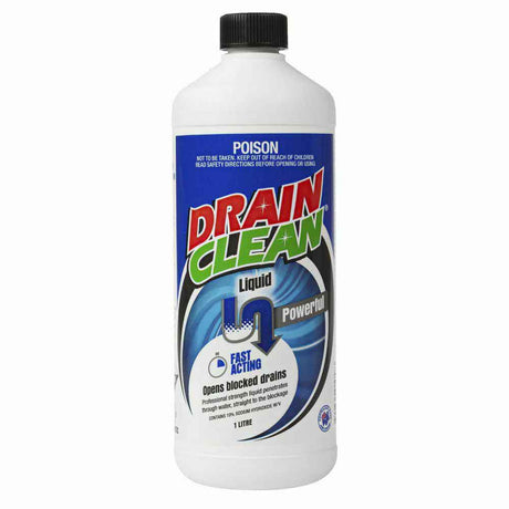 Pascoe's Drain Clean Liquid 1L 3096362 - Double Bay Hardware