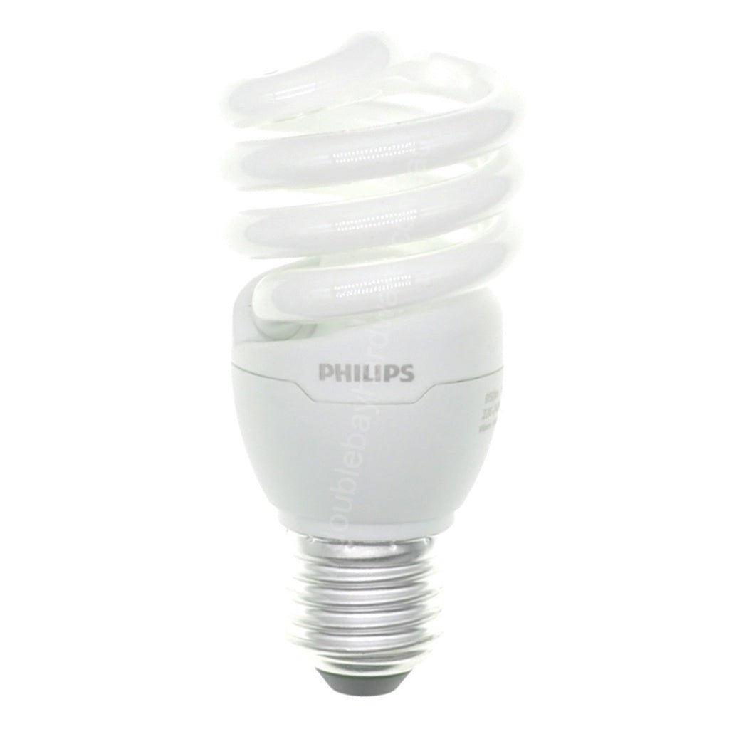PHILIPS Tornado Spiral Energy Saving Light Bulb E27 240V 15W W/W
