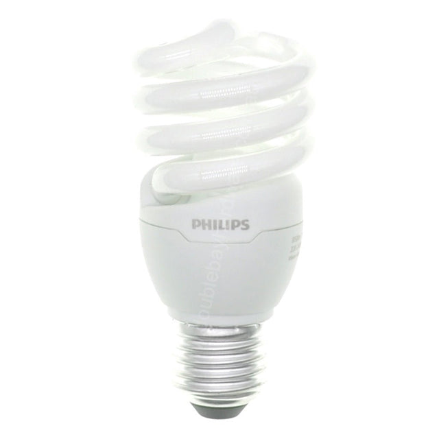 PHILIPS Tornado Spiral Energy Saving Light Bulb E27 240V 15W W/W