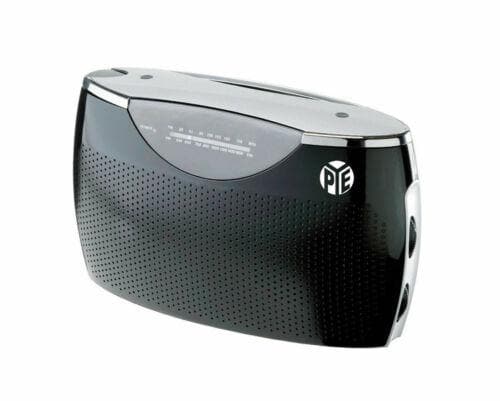 PYE Black Portable AC/DC Radio AM/FM PR277B