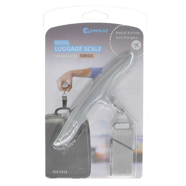 SANSAI Digital Luggage Scale 50KGS SCA-2213 - Double Bay Hardware