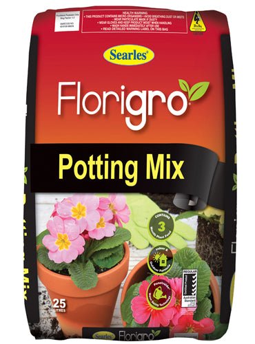 Searles Florigro Potting Mix 25Lt FPM25 - Double Bay Hardware