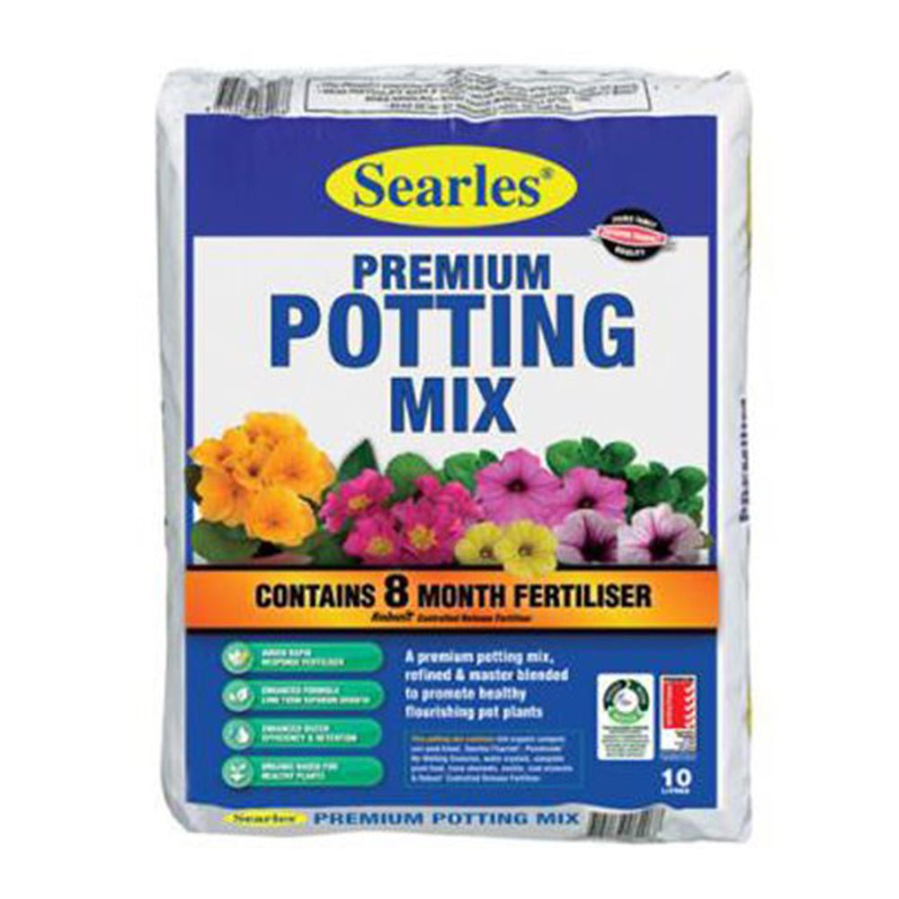 Searles Potting Mix Premium 10L HUPB - Double Bay Hardware
