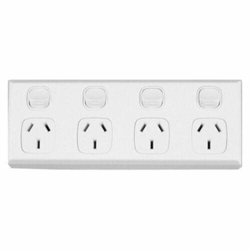 SPM 4 Gang Powerpoint 776026 - Double Bay Hardware