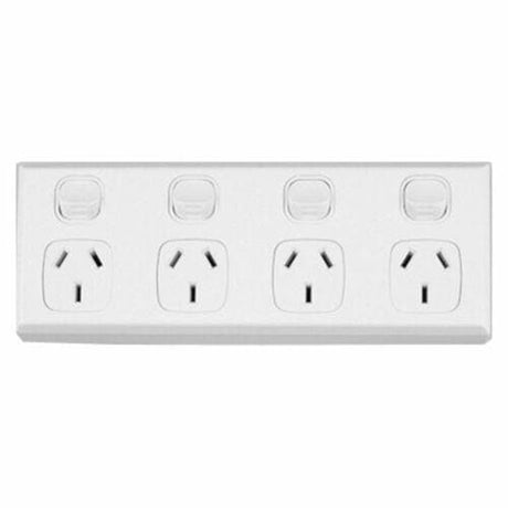 SPM 4 Gang Powerpoint 776026 - Double Bay Hardware