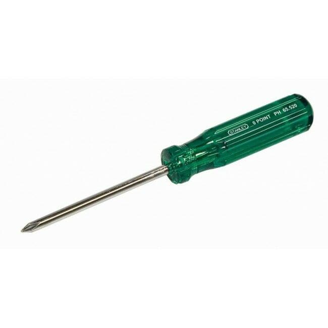 Stanley Screwdriver No.0 x 60mm Phillips Head 65520 - Double Bay Hardware