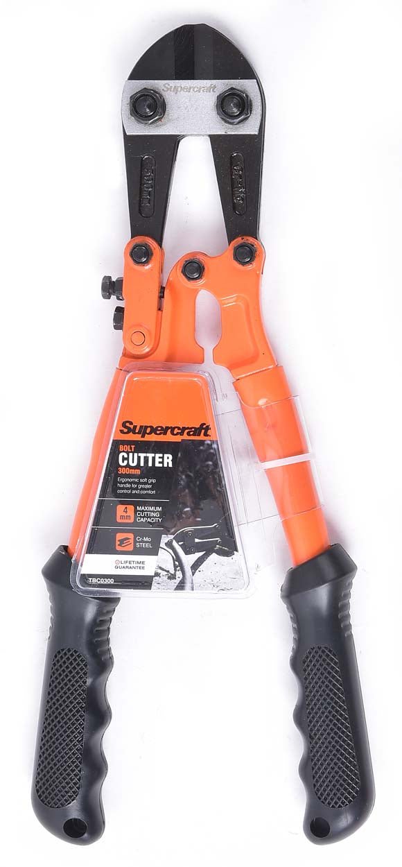 SUPERCRAFT 300mm Bolt Cutter for 4mm Cutting TBC0300 - Double Bay Hardware