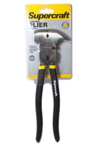 SUPERCRAFT Fencing Plier 272mm TPA2250 - Double Bay Hardware