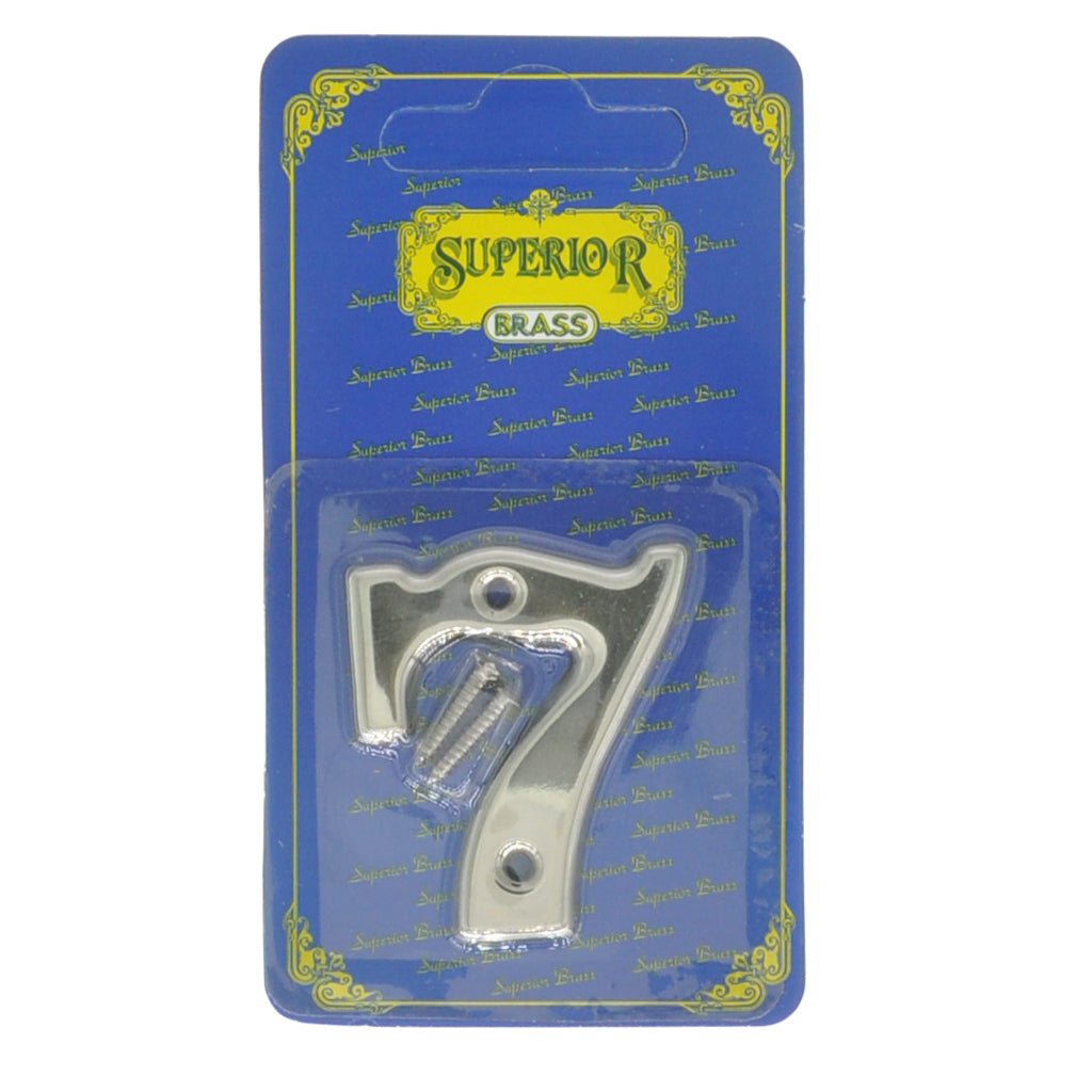 Superior Brass 50mm Stainless Steel House Number