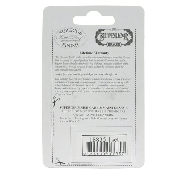 Superior Brass 75mm Brass House Number