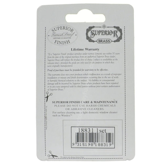 Superior Brass 75mm Brass House Number