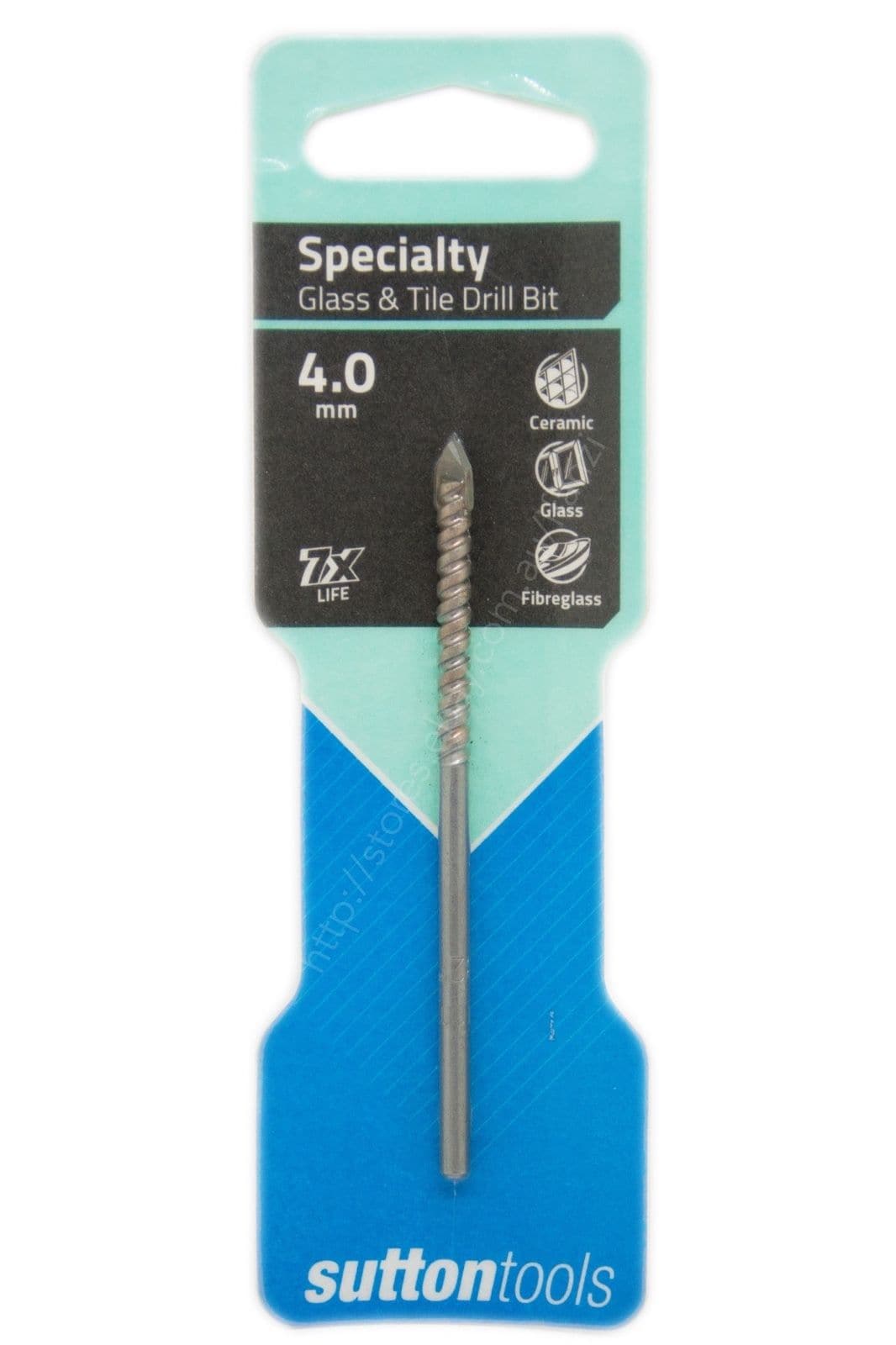 suttontools Drill Bits For Glass and Tiles 4mm D6040400