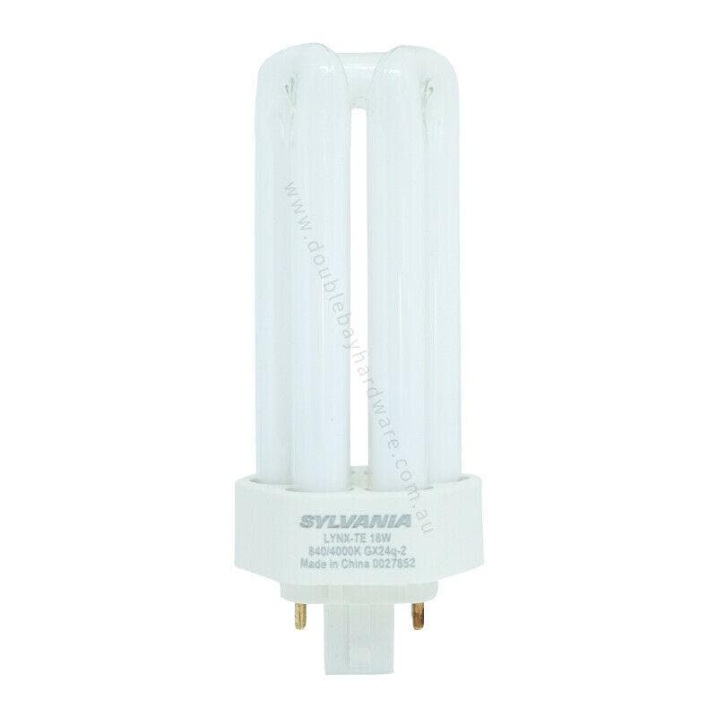 SYLVANIA Fluorescent Lamp LYNX-TE FSD GX24q-2 18W Cool White Dimmable 0027852 - Double Bay Hardware