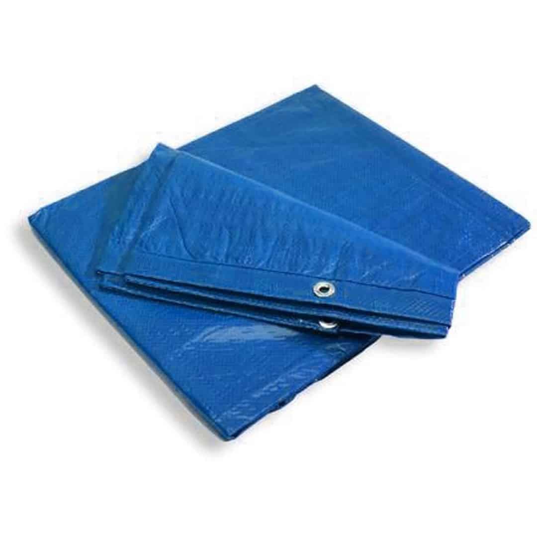 Tarp Poly Blue Tarpaulin 3.6x4.8M UV Stabilised 190-81-59012 - Double Bay Hardware