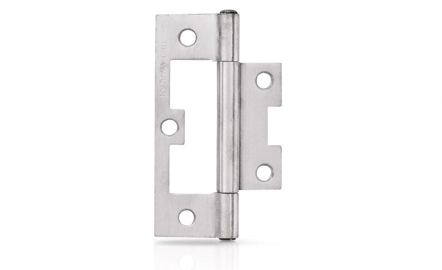 Trio Hirline Door Hinge 75x44x1.6 Fixed Pin Stainless Steel BWLH775FPSS - Double Bay Hardware