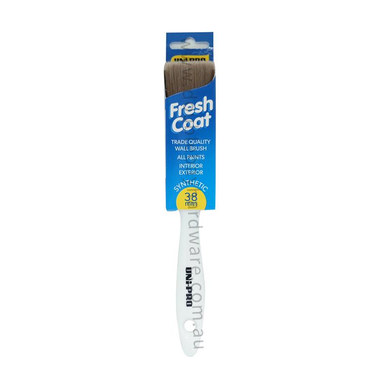 UNI-PRO Fresh Coat Synthetic Paint Brush For Interior and Exterior Use 38mm 6138 - Double Bay Hardware