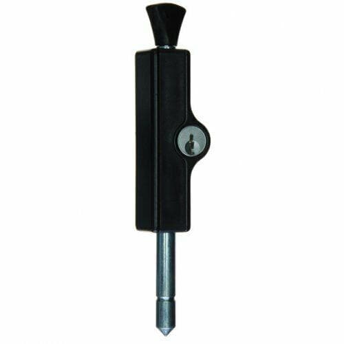 WHITCO Patio Bolt CYL4 KEY Black W2206317C4
