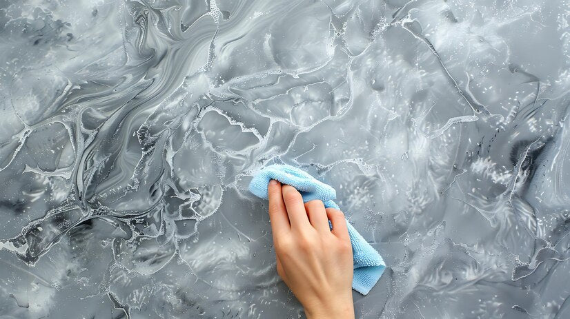 Stone care products for cleaning and maintaining marble, granite and natural stone surfaces