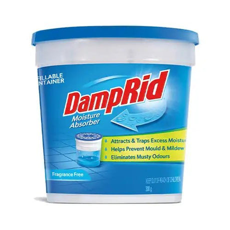 DampRid Refillable Moisture Absorber Fragrance Free 311g FG01FFSBAZ