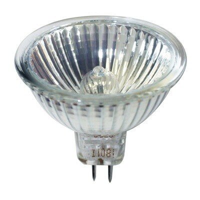 MR16 halogen and LED lightbulb