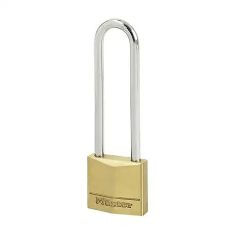 Master Lock Long Shackle Brass Padlock 30mm 130DLJAU