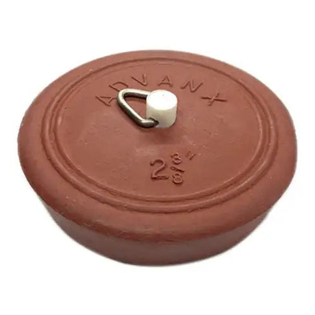 Red Pinned Rubber Plug Suits 55~60mm Sink, Basin and Bath 62065