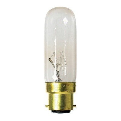 Crompton Tubular T29 Light Bulb B22 250V 25W Clear 100mm 10188