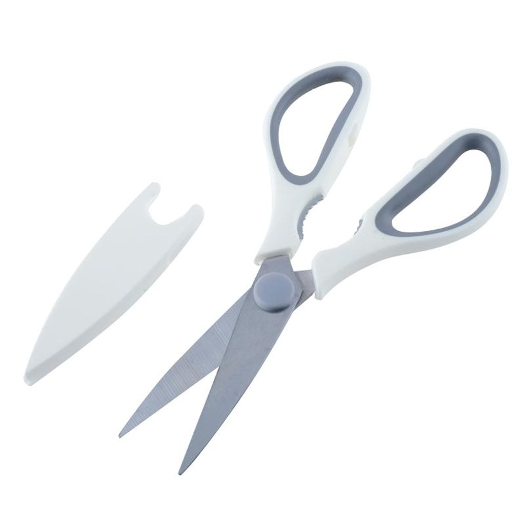 Home Master Stainless Steel Kitchen Scissor With Cover 20cm 269273