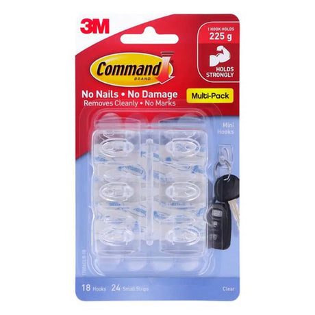 Command hook packaging with 3M logo on a white background