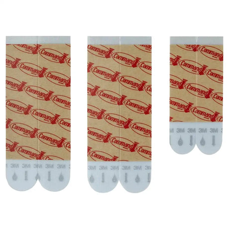 3M Command Damage-Free Wet & Dry Combo Refill Strips 6Pcs WET22