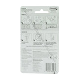 3M Command Damage - Free Hanging Clear Round Cord Clips 4 Clips 5 Strips 17017CLR