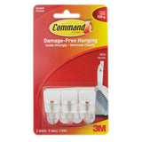 3M Command Damage - Free Hanging Utensil Hooks 3 Hooks 4 Strips 225g 17067ANZ
