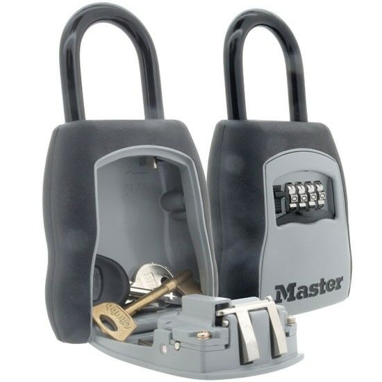 Master Lock Potable Lock Box Holds 5 Keys 5400DAU