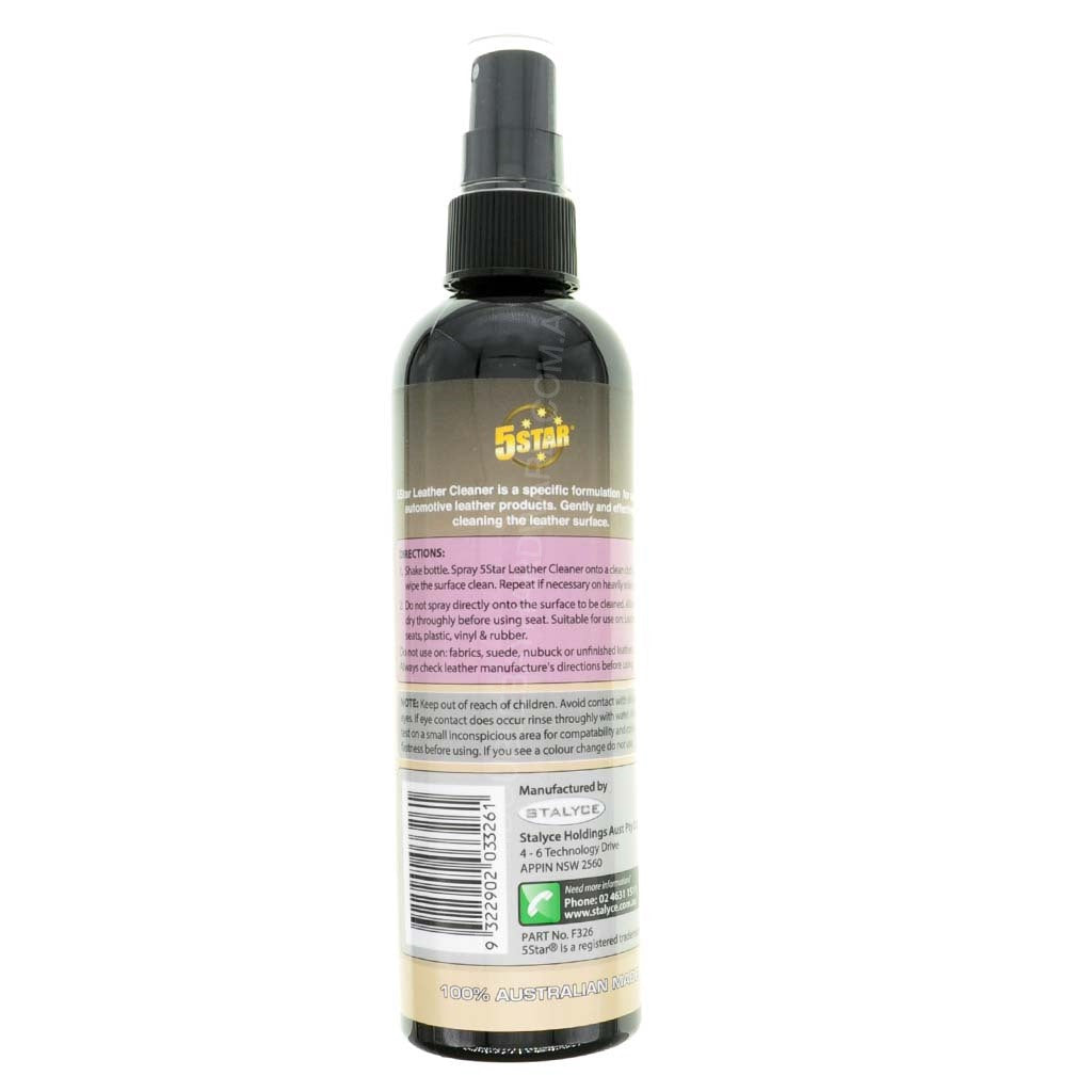 5 Star Leather Cleaner 250ml F326-ST