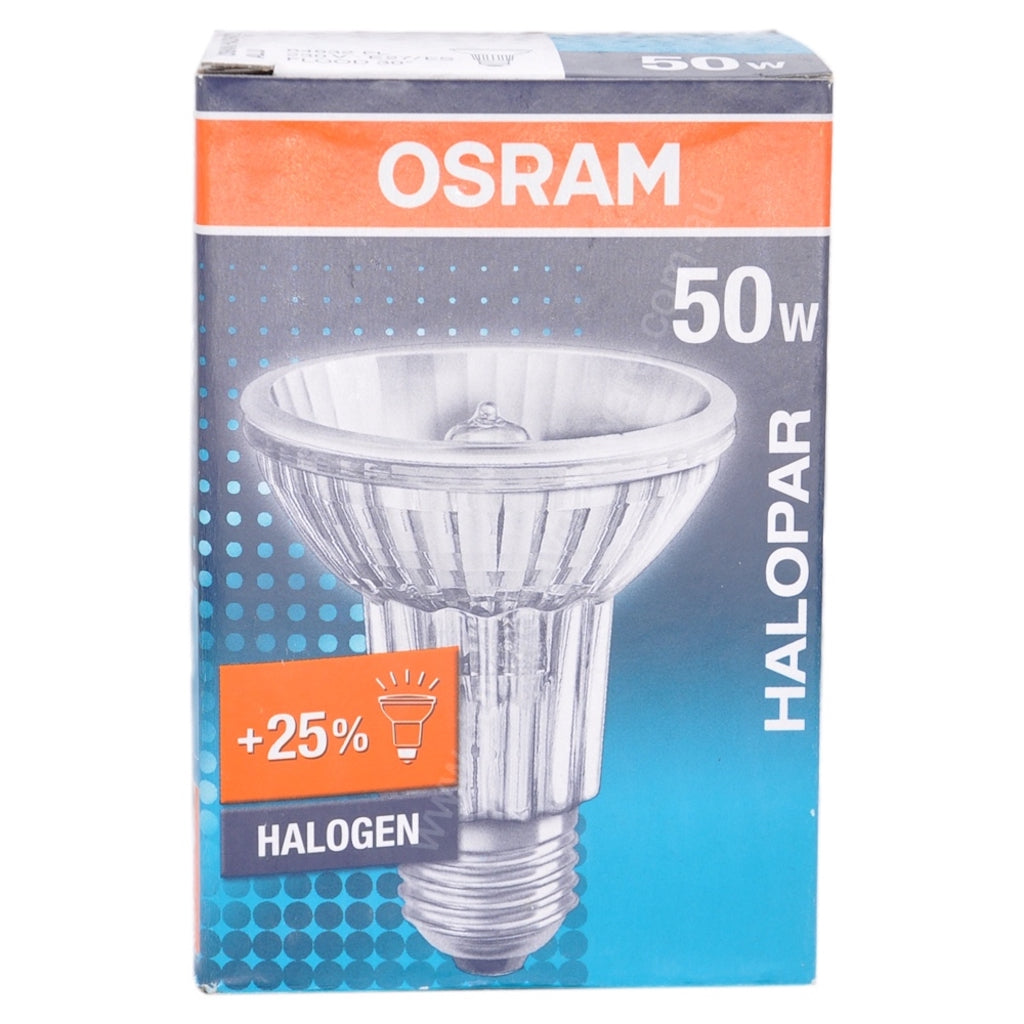 OSRAM HALOPAR 20 PAR20 Halogen Light Bulb E27 240V 50W 30° 64832FL