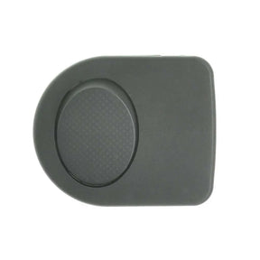 Gray electronic device on a white background