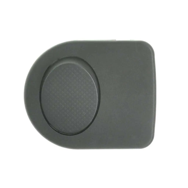 Gray electronic device on a white background