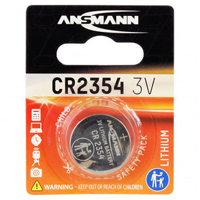Ansmann CR2354 lithium battery packaging on a white background