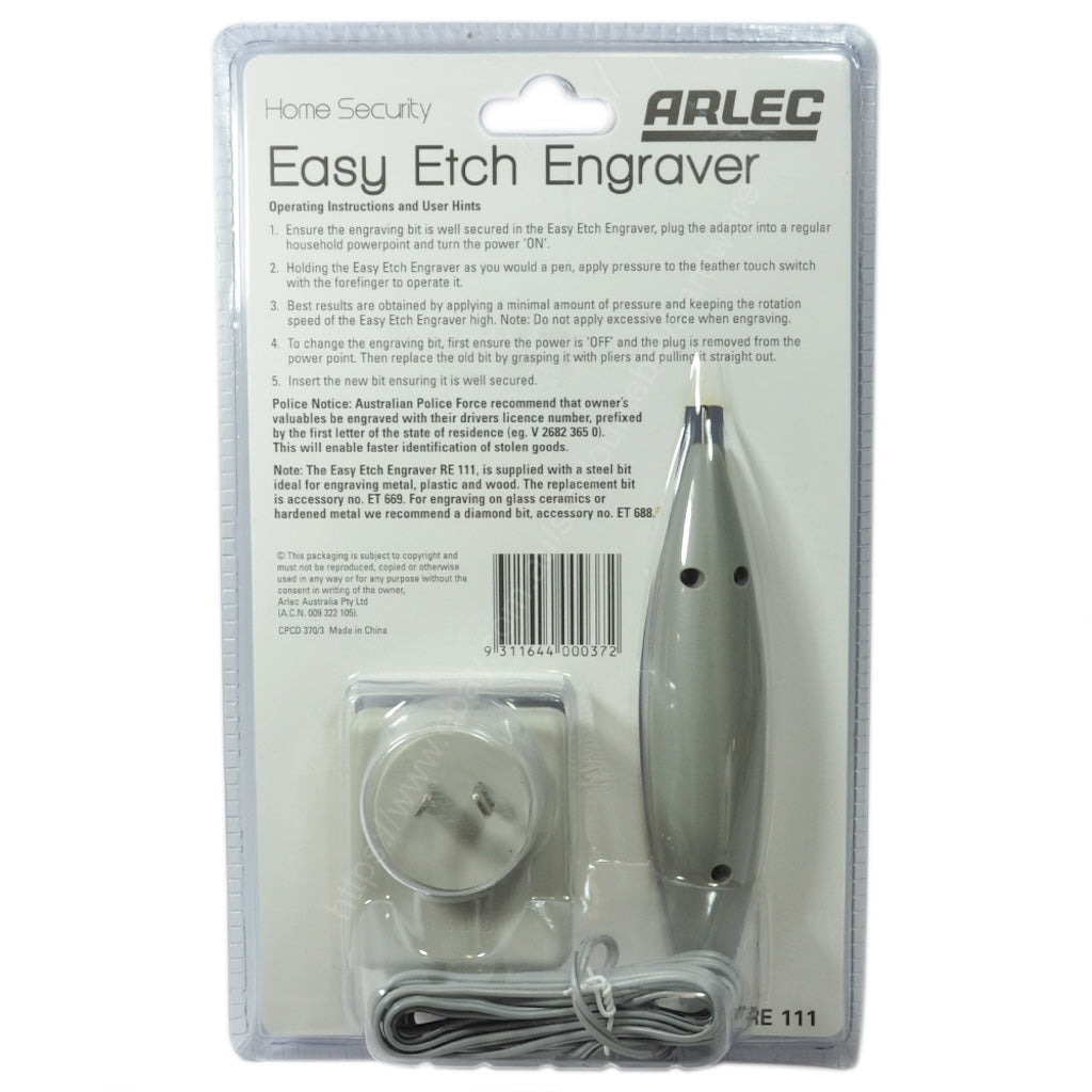 ARLEC Engraver Rotary Easy Etch RE111