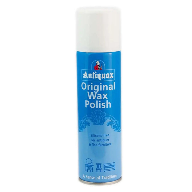 Antiquax Original Wax Polish can on a white background