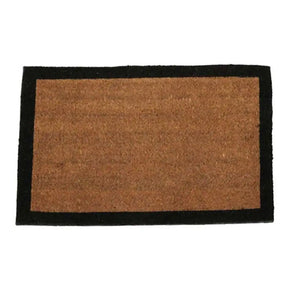 Bayliss Balmain Black Border & Double Line Door Mat 50X80cm