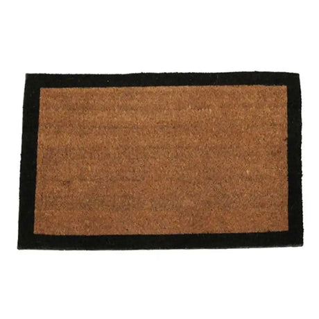 Bayliss Balmain Black Border & Double Line Door Mat 50X80cm