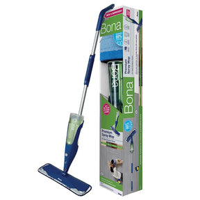 Bona spray mop with packaging on a white background