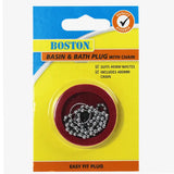 Boston Basin & Bath PVC Plug Suits 40mm Waste With 400mm Chain 436351