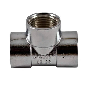 Brasshards Tee Chrome Plated 15mm 5TE015CB