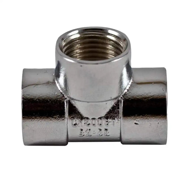 Brasshards Tee Chrome Plated 15mm 5TE015CB